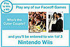 Play Any of Our Fabulous Faceoff Games and Win a Wii!